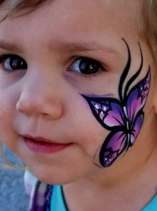 Butterfly Face Painter St Petersburg FL