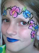 face painting swirls St Petersburg FL