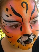 Best Face Painting Tiger mask in Madeira Beach, FL