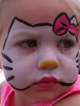 Face Painting Hello Kitty in Tampa FL