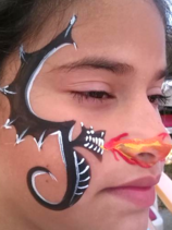 Face Painting Dragon Tampa FL